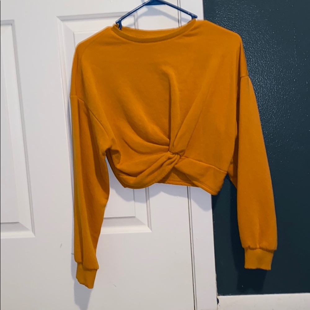 cropped sweater